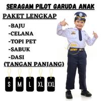 Gambar baju pilot anak kostum profesi anak Seragam pilot anak karnaval murah dari Arul army undefined 2 Tokopedia