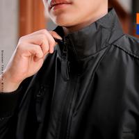 Gambar Jaket Parasut Polos Pria Ghost Reborn Mayer Waterproof Premium Casual - Hitam, XL dari ereste store undefined 5 Tokopedia