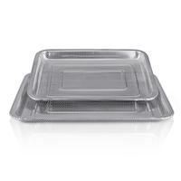 Gambar CEO Nampan Peniris Stainless Steel Tray Stainless Steel Persegi Bake Tray Jaring Loyang Serbaguna dari CEO Official Store undefined 5 Tokopedia