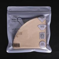 Gambar Latina LCF V60-01 coffee filter saringan kopi isi 40 lembar unbleached - Brown dari Kopi WANGI LESTARI undefined 1 Tokopedia