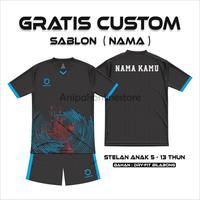 Gambar [ Free Sablon Nama ] Jersey Futsal Anak Viral Stelan Baju Bola Anak Kaos Badminton Anak Laki Perempuan Olahraga Celana Outdoor Sport - Lis Turkis, M dari As.Store05 undefined 3 Tokopedia