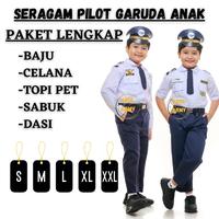 Gambar baju pilot anak kostum profesi anak Seragam pilot anak karnaval murah dari Arul army undefined 1 Tokopedia