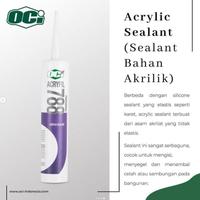 Gambar Redii Lem Silicone Sealant Oci Acryfil 788 Bisa Dicat Tambal Celah Dinding - Putih dari twenty,shop undefined 4 Tokopedia