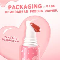 Gambar PINKFLASH Bundling 2 pcs Watery Glow Hydrating Lip Gloss + Eyeliner Pen Liquid PFL17 PFE01 - OR01 dari PINKFLASH STORE undefined 4 Tokopedia