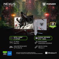 Gambar ALL IN ONE PC GAMING AXIOO PONGO NEXUS 27" 2.5K 180HZ 32GB CORE I3,I5,I7 12700F GTX 1650,RTX 3050,4060 - i5/16/1TB/4060 dari Kios Komputer undefined 2 Tokopedia