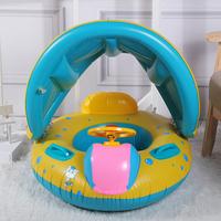 Gambar Pelampung Kolam Renang Bayi Ring Floating Dengan Kanopi dari Nazs Olshop_NEW undefined 3 Tokopedia
