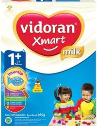 Gambar Vidoran Xmart 1+ Vanilla 925 Gram Susu Formula Imunup Cod Liver Oil -Sahabat Mom&Baby - 925 grm, Vanila dari sonia gift shop undefined 2 Tokopedia