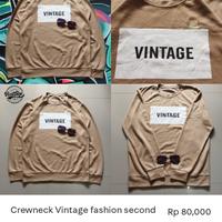 Gambar Crewneck Vintage second - Sweater second dari FAE THRIFT undefined 1 Tokopedia