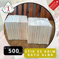 Gambar GAGANG KAYU UNTUK ES KRIM - STIK ES KAYU ALBA - STIK ES CREAM KAYU ISI 500 PC - WERKUDARA dari RAJA ES undefined 2 Tokopedia