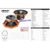 Gambar Speaker ASHLEY DM 1850 Coil 5 Double Magnet 18 inch dari Gemilang Elek12 undefined 1 Tokopedia