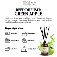 Gambar Reed Diffuser Aromateraphy Summerspring Original 40ml - Pengharum Ruangan / Pengharum Kamar Tidur/ Pewangi Toilet - GREEN APPLE dari RUMAH SUMMERSPRING undefined 5 Tokopedia