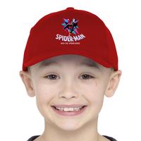 Gambar Topi Anak Spiderman Into The Spider Verse Karakter Kartun Atasan Anak Laki-Laki Perempuan SPI-03 - Merah dari Yanura Official undefined 3 Tokopedia