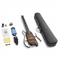 Gambar Electric Guitar E.G. Donner HUSH-X Sunburst w/Bag, Tuner, Earphone, Strap, Pick, Cable, Lap dari 1CorToNe Music Store undefined 2 Tokopedia
