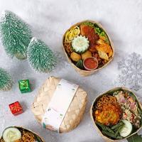 Gambar Besek Bambu Pipiti Anyam 10x10 Sepasang dari Besek Kios Pojok Ibu Sudirah undefined 3 Tokopedia