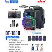 Gambar Speaker Portable 18" DAT DT-1810 1810 ORIGINAL dari LOUIS ELECTRONIC undefined 1 Tokopedia
