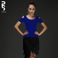 Gambar Atasan Two Shoulder - Baju Tari / Line Dance / Dansa Elastis Bodycon - Merah, S dari Dansera Indonesia undefined 4 Tokopedia