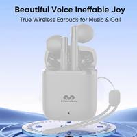 Gambar Veaqee Miccell BH10 Stereo Earbuds Wireless Bluetooth - White dari Moira Fit undefined 1 Tokopedia