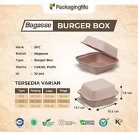 Gambar SFC Burger Box Bagasse Kotak Burger Kue Cake - 002 dari Grade Paper Products undefined 1 Tokopedia