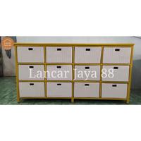 Gambar Lemari Laci 12 Rotan Sintetis - MODEL 1 dari lancar jaya rotan 88 undefined 5 Tokopedia