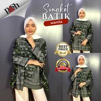 Gambar Tino Songket - Baju Batik Atasan Wanita Motif Jumputan Model A - Jumputan 4, S dari Tino Songket undefined 1 Tokopedia