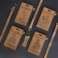 Gambar id card holder kulit - Hitam dari MD leather undefined 2 Tokopedia