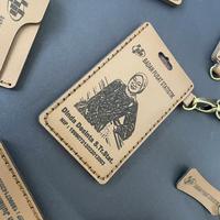 Gambar id card holder kulit - Hitam dari MD leather undefined 4 Tokopedia