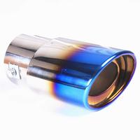 Gambar Muffler Tutup Buntut Knalpot Racing Mobil Tailpipe Burn Stainless Steel dari IVIAND OTO SHOP undefined 4 Tokopedia