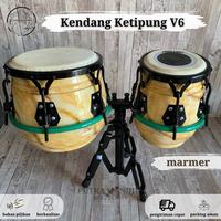 Gambar ￼Kendang Ketipung Dangdut Gendang Dangdut Koplo Pro Standar Berkualitas Putra Mandiri Wood Craft - Ktp STD Hitam dari Putra Mandiri Wood Craft undefined 5 Tokopedia