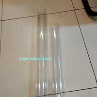 Gambar Pipa akrilik ID 50mm x OD 60mm x 100cm Clear Pipa Acrylic Meteran ID 2" inch dari JAYA SUKSESTAMA undefined 1 Tokopedia