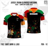 Gambar Baju pon XXI 2024 aceh sumut jersey kaos pon 2024 C free custom nama dan logo - Putih, XS dari kaosjerseytokobaru undefined 3 Tokopedia