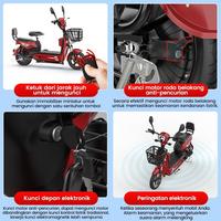 Gambar Sepeda Listrik Motor Sepeda Listrik Dewasa Sepeda Listrik Premium dari JF Internasional undefined 5 Tokopedia