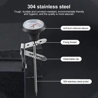 Gambar Termometer Ukur Suhu Kopi Air Susu Anti Karat / Coffee Food Thermometer dari insideflow id undefined 3 Tokopedia