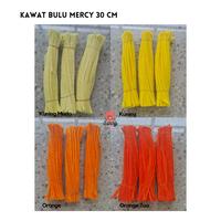 Gambar [GROSIR] Kawat Bulu Mercy 30 cm / isi 100pc / isi 50 pc / Kawat Bunga / Bunga Kawat / buket kawat - Peach, 1 IKAT dari Sunnygiftshop undefined 4 Tokopedia