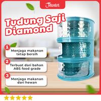 Gambar [DIAMOND-FREE ONGKIR] Tudung Saji Tempat makanan 3 Susun - Hijau dari Jawara-Online undefined 1 Tokopedia