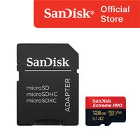 Gambar SanDisk Extreme Pro microSDXC 128GB 200MB/s A2 U3 V30 4K UHD – With Adapter dari SanDisk Official undefined 1 Tokopedia