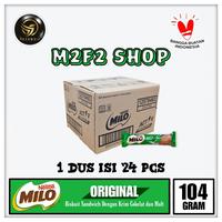 Gambar Milo Sandwich Activ Original Chocolate Malt Cream | Biskuit Roll Krim Cokelat - 104 gr (Harga Karton) dari M2F2 Shop - Paseban undefined 1 Tokopedia