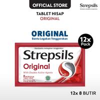Gambar Strepsils Original 8s x12 - Permen (Tablet Hisap) Pelega Tenggorokan dari Dettol Indonesia Store undefined 1 Tokopedia