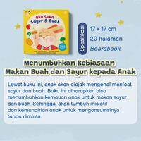 Gambar [Bentang] Buku Anak Boardbook | Seri Aku Anak Mandiri : Aku Suka Sayur dan Buah - Bilingual (Bahasa Indonesia - Inggris) dari Bentang Pustaka Official undefined 3 Tokopedia