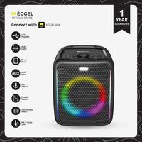 Gambar Eggel Fortis 2 Portable Party Speaker with RGB Lights dari EGGEL Audio undefined 1 Tokopedia