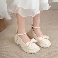 Gambar SEPATU WANITA KOREA STYLE CREAM KREM HAK HEELS 5cm BRANDED PANTOFEL MARY JANE PREMIUM DOCKMART PESTA KERJA KANTOR KASUAL CASUAL FORMAL KONDANGAN MODIS ELEGAN TRENDY KEKINIAN TERBARU CEWEK PEREMPUAN TRENDI FASHION KOREA OXFORD IMPORT LOKAL MURAH TERMURAH - 36 dari CBTKPED undefined 3 Tokopedia