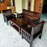 Gambar 1set kursi jari jari plus bantalan dari almajati furniture undefined 2 Tokopedia