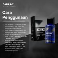 Gambar CARPRO CQuartz BlackOut (50ml) - Coating Ban, Karet & Plastik - Motor Mobil dari CARPRO Official Store undefined 3 Tokopedia