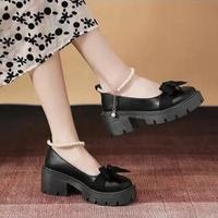 Gambar SEPATU WANITA KOREA STYLE HITAM BLACK CASUAL FORMAL BRANDED PANTOFEL MARY JANE DOCKMART PESTA KERJA KANTOR KASUAL PREMIUM HAK HEELS 5cm KONDANGAN MODIS ELEGAN TRENDY KEKINIAN TERBARU CEWEK PEREMPUAN TRENDI FASHION KOREA OXFORD IMPORT LOKAL MURAH TERMURAH - 36 dari CBTKPED undefined 4 Tokopedia