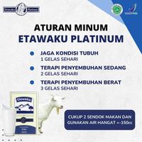 Gambar Etawaku Platinum | Susu Kambing 100% Halal Mampu Mengatasi Masalah Nyeri Sendi Pegal Linu Pegal Pegal dan Memperkuat Tulang dari GLORYEST undefined 3 Tokopedia