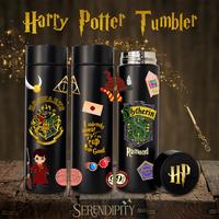 Gambar Tumbler Harry Ptter dengan Custom Nama Botol air minum termos 500ml hadiah gift hampers - GRIFFINDOR, TULISAN ALUMNI dari Serendipity Gift undefined 4 Tokopedia