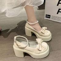 Gambar SEPATU WANITA KOREA STYLE KREM CREAM CASUAL FORMAL BRANDED PANTOFEL MARY JANE DOCKMART PESTA KERJA KANTOR KASUAL PREMIUM HAK HEELS 5cm KONDANGAN MODIS ELEGAN TRENDY KEKINIAN TERBARU CEWEK PEREMPUAN TRENDI FASHION KOREA OXFORD IMPORT LOKAL MURAH TERMURAH - 36 dari CBTKPED undefined 5 Tokopedia