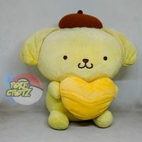 Gambar Boneka Sanrio Characters POMPOMPURIN Heart pocket Plush Doll 24cm dari Pokecrotz undefined 1 Tokopedia