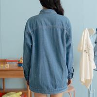 Gambar Kash Jacket Jeans eunoia jaket jeans wanita dari LOST AND FOUND SHOPPE undefined 4 Tokopedia