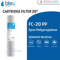 Gambar Cartridge Saringan Media Filter Air Refill Penguin FC-20 PP 1 / 5 mikron sediment Catridge 20" - 5 mikron dari Sentral Pompa undefined 1 Tokopedia
