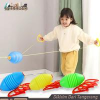 Gambar Bola Tali Double Fitness Sliding Ball Games Indoor Outdoor Game Playing - Biru dari Abeeing undefined 1 Tokopedia